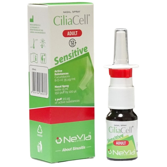 Ciliacell Nasal Spray Adult Sensitive 15 Ml