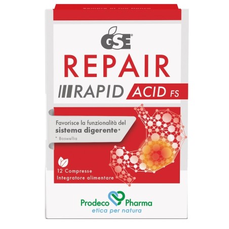 Gse Repair Rapid Acid Fs 12 Compresse Gse Repair Rapid Acid Fs 12 Compresse