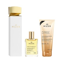 Cofanetto Nuxe contenente Huile Prodigieuse 30 ml+ Docciaschiuma 100 ml