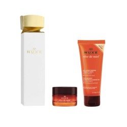 Cofanetto Nuxe contenente Reve de Miel Balsamo Labbra+ Docciaschiuma