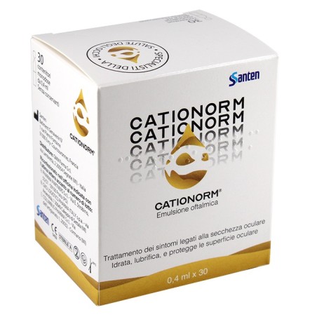 Cationorm Gocce 30 Fiale Monodose Da 0,40 Ml