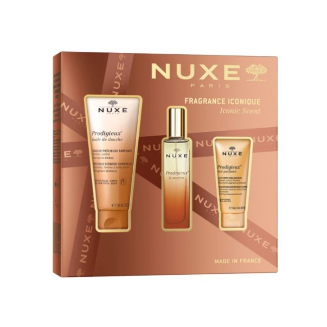 Cofanetto Nuxe contenente Profumo Donna+ Docciaschiuma+ Crema Corpo