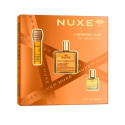 Cofanetto Nuxe contenente Huile Prodigieuse Or+ Huile Prodigieuse + Gloss Labbra