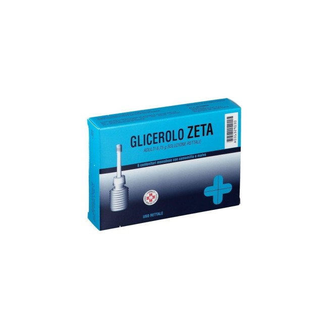 Zeta Farmcaceutici Glicerolo 2,25g Soluzione Rettale Con Camomilla 6 Contenitori Monodose Zeta Farmcaceutici Glicerolo 2,25g Soluzione Rettale Con Camomilla 6 Contenitori Monodose