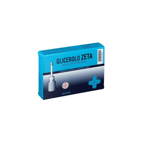 Zeta Farmcaceutici Glicerolo 2,25g Soluzione Rettale Con Camomilla 6 Contenitori Monodose