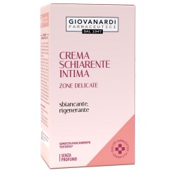 Flacone da 50 ml di Giovanardi Crema Schiarente Intima Zone Delicate