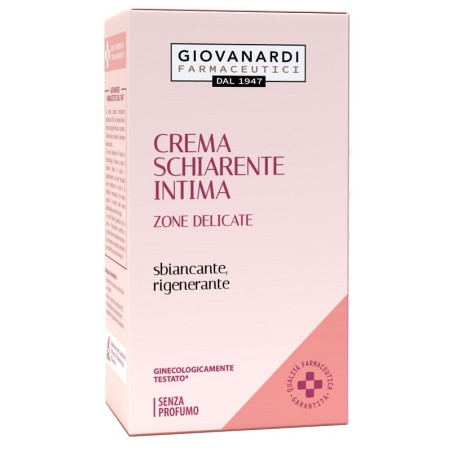 Flacone da 50 ml di Giovanardi Crema Schiarente Intima Zone Delicate Flacone da 50 ml di Giovanardi Crema Schiarente Intima Zone Delicate