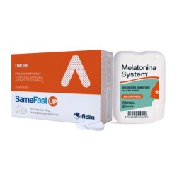 Samefast Up 20 Compresse + Melatonina System 300 Compresse