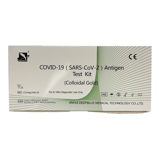Test Antigenico Rapido Covid-19 Deepblue Determinazione Qualitativa Antigeni Sars-cov-2 In Tamponi Nasofaringei/orofaringei Medi Test Antigenico Rapido Covid-19 Deepblue Determinazione Qualitativa Antigeni Sars-cov-2 In Tamponi Nasofaringei/orofaringei Medi