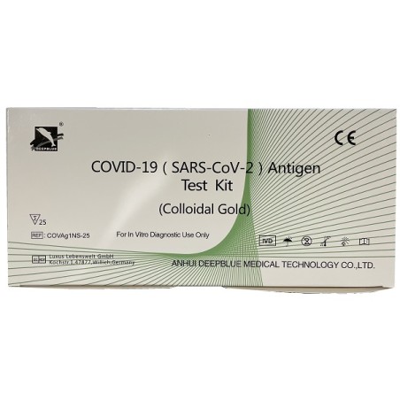 Test Antigenico Rapido Covid-19 Deepblue Determinazione Qualitativa Antigeni Sars-cov-2 In Tamponi Nasofaringei/orofaringei Medi Test Antigenico Rapido Covid-19 Deepblue Determinazione Qualitativa Antigeni Sars-cov-2 In Tamponi Nasofaringei/orofaringei Medi