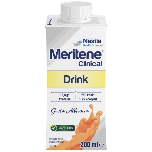 Meritene Clinical Drink Albicocca 200 Ml