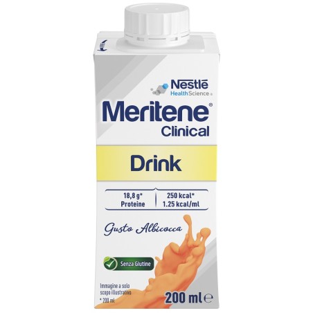 Meritene Clinical Drink Albicocca 200 Ml
