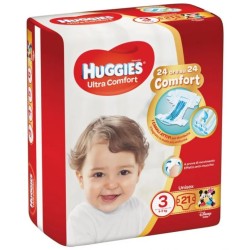 Pannolino Huggies Ultra Comfort Base 3 21 Pezzi