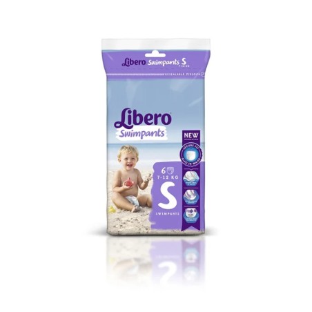 Pannolini Mare/piscina Libero Swim Pants Per Bambino 7/16 Kg 12 Pezzi Pannolini Mare/piscina Libero Swim Pants Per Bambino 7/16 Kg 12 Pezzi