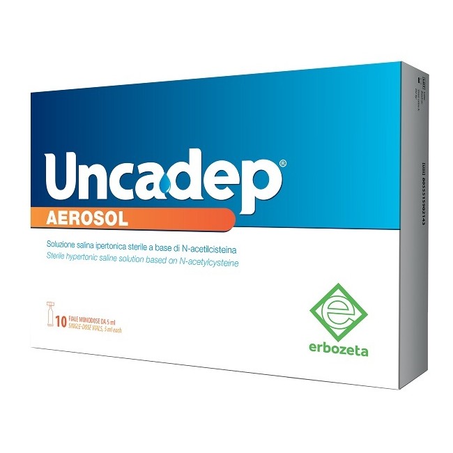 Uncadep Aerosol 10 Fiale Monodose Da 5 Ml Uncadep Aerosol 10 Fiale Monodose Da 5 Ml