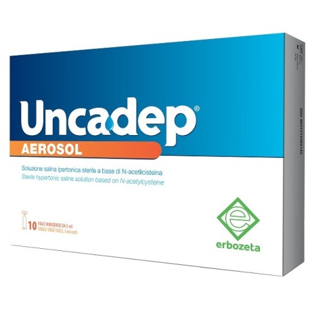 Uncadep Aerosol 10 Fiale Monodose Da 5 Ml Uncadep Aerosol 10 Fiale Monodose Da 5 Ml