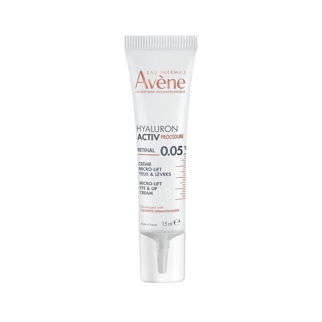 Tubetto da 15 ml di Avene Hyaluron Activ Procedure Contorno Occhi e Labbra Tubetto da 15 ml di Avene Hyaluron Activ Procedure Contorno Occhi e Labbra