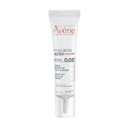 Tubetto da 15 ml di Avene Hyaluron Activ Procedure Contorno Occhi e Labbra Tubetto da 15 ml di Avene Hyaluron Activ Procedure Contorno Occhi e Labbra