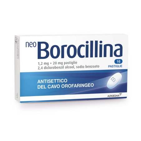 Alfasigma Neo Borocillina "1,2 Mg + 20 Mg Pastiglie"
