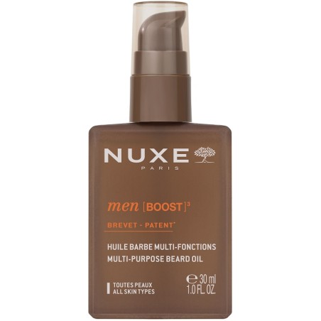 Flacone da 30 ml di Nuxe Men Olio Barba Multi Azione Idratante Emolliente Flacone da 30 ml di Nuxe Men Olio Barba Multi Azione Idratante Emolliente