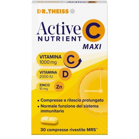 Theiss Ative Nutrient C-maxi 30 Compresse Theiss Ative Nutrient C-maxi 30 Compresse