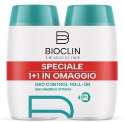 Bioclin Deodorante Control Roll-on Nuova Formula 2 Pezzi 100 Ml Bipack
