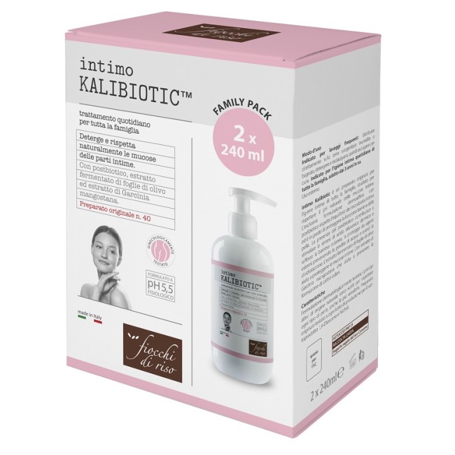 Bipacco contenente 2 flaconi da 240 ml di Fiocchi di Riso Bipacco Detergente Intimo Delicato Bipacco contenente 2 flaconi da 240 ml di Fiocchi di Riso Bipacco Detergente Intimo Delicato