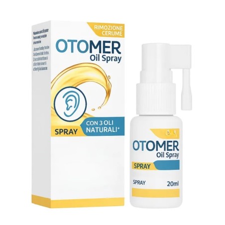 Flacone da 20 ml di Otomer Oil Spray Trattamento Per Rimuovere Il Tappo Di Cerume.
