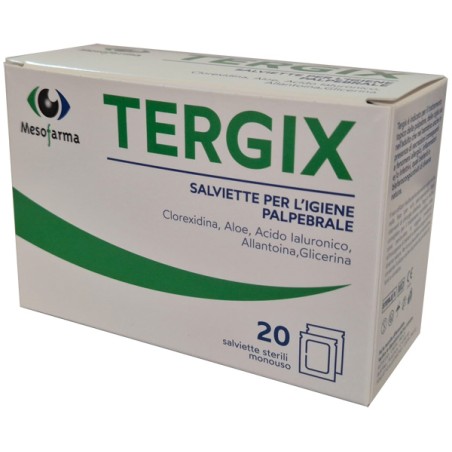 Salviettina Monouso Sterili Tergix Per Il Trattamento Della Zona Perioculare 20 Pezzi Salviettina Monouso Sterili Tergix Per Il Trattamento Della Zona Perioculare 20 Pezzi