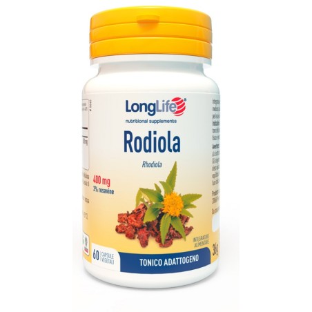 Longlife Rodiola 3% Rosavine 400 Mg 60 Tavolette Longlife Rodiola 3% Rosavine 400 Mg 60 Tavolette