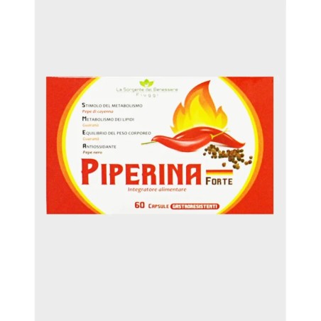 Piperina Strong Integratore Termogenico Dimagrante 60 Capsule Piperina Strong Integratore Termogenico Dimagrante 60 Capsule