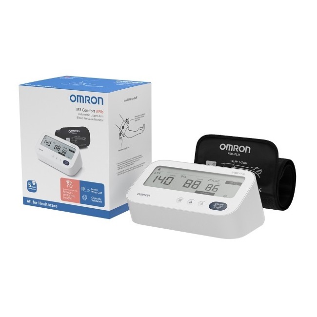 Sfigmomanometro Da Braccio Omron M3 Comfort Afib Sfigmomanometro Da Braccio Omron M3 Comfort Afib