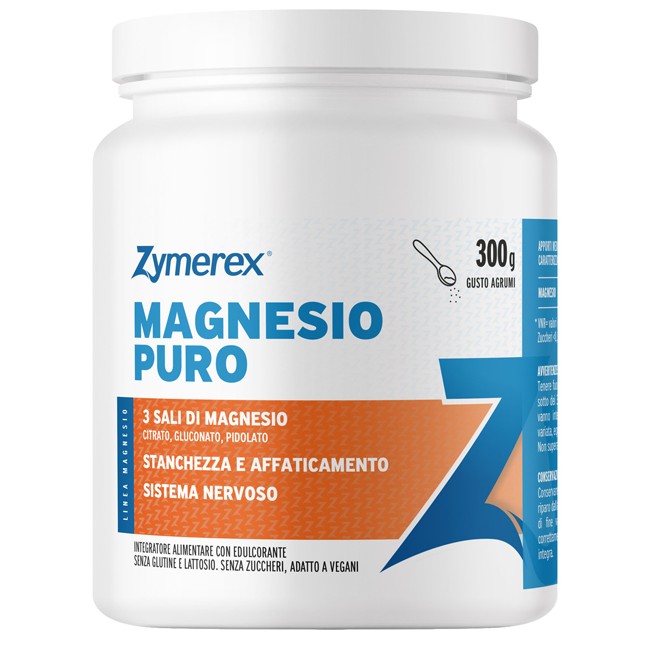 Zymerex Magnesio Puro Polvere 300 G Zymerex Magnesio Puro Polvere 300 G