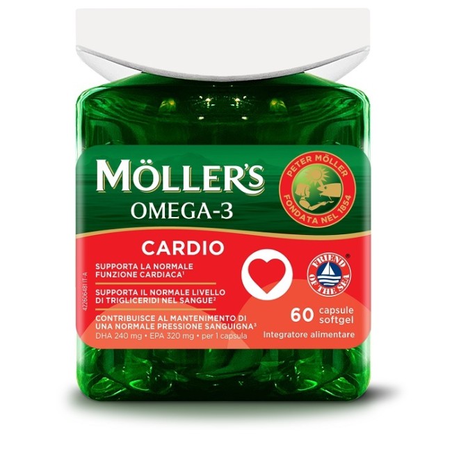Moller's Omega 3 Cardio 60 Capsule Moller's Omega 3 Cardio 60 Capsule