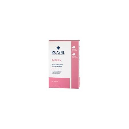 Flacone con 30 compresse di RIlastil Difesa Integratore Alimentare Flacone con 30 compresse di RIlastil Difesa Integratore Alimentare