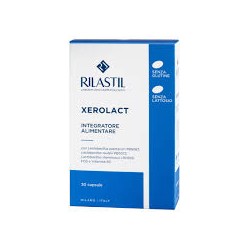 Flacone con 30 capsule di RIlastil Xerolact Integratore Alimentare
