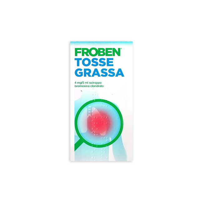 Froben sciroppo tosse grassa 4mg/5ml Sciroppo 250ml Froben sciroppo tosse grassa 4mg/5ml Sciroppo 250ml