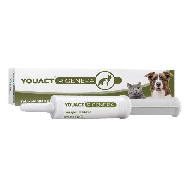 Youact Rigenera Crema Cane E Gatto Tubo Siringa Da 10 G Youact Rigenera Crema Cane E Gatto Tubo Siringa Da 10 G