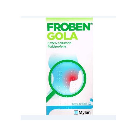 Froben Gola 0,25%  Colluttorio Flurbiprofene 160ml