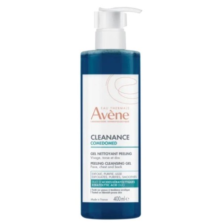 Flacone da 400 ml di Avene Cleanance Comedomed Gel Peeling Flacone da 400 ml di Avene Cleanance Comedomed Gel Peeling