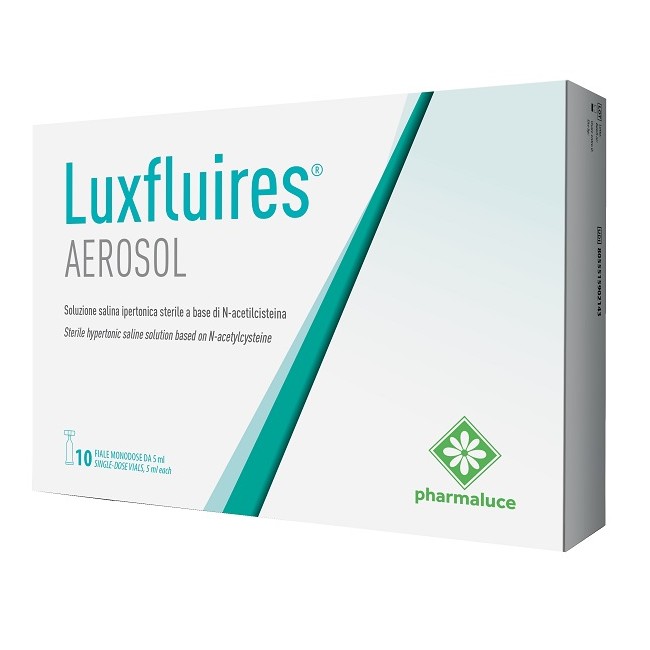 Soluzione Per Aerosol Luxfluires 10 Fiale 5 Ml Soluzione Per Aerosol Luxfluires 10 Fiale 5 Ml