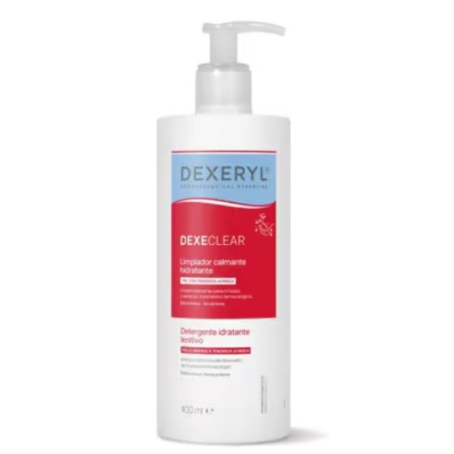 Flacone da 400 ml di Dexeclear Detergente Idratante Lenitivo Flacone da 400 ml di Dexeclear Detergente Idratante Lenitivo
