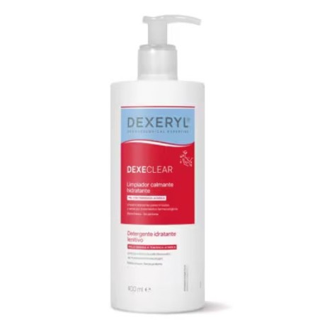 Flacone da 400 ml di Dexeclear Detergente Idratante Lenitivo Flacone da 400 ml di Dexeclear Detergente Idratante Lenitivo