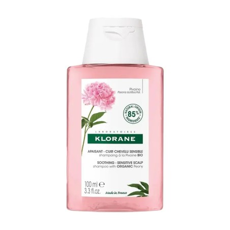 Flacone da 100 ml di Klorane Shampoo alla Peonia Bio Flacone da 100 ml di Klorane Shampoo alla Peonia Bio