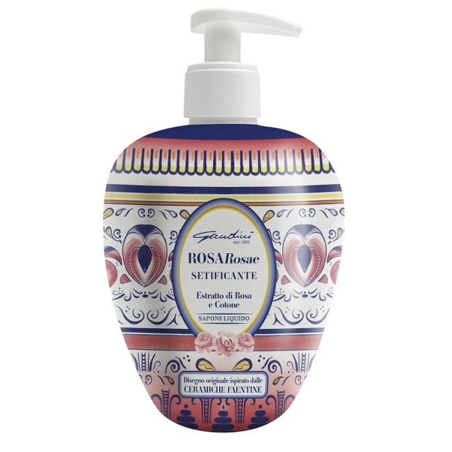 Gandini Sapone Liquido Faenza Rosa 500 Ml Gandini Sapone Liquido Faenza Rosa 500 Ml