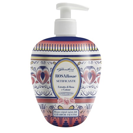 Gandini Sapone Liquido Faenza Rosa 500 Ml Gandini Sapone Liquido Faenza Rosa 500 Ml