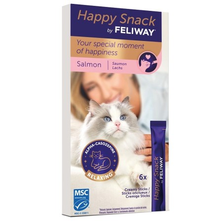 Feliway Happy Snack Salmone 6 Stick Feliway Happy Snack Salmone 6 Stick