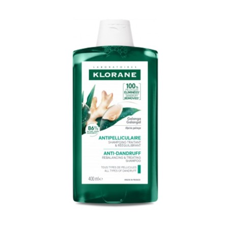 Flacone da 400 ml di Klorane Shampoo Trattante & Riequilibrante Galanga Flacone da 400 ml di Klorane Shampoo Trattante & Riequilibrante Galanga