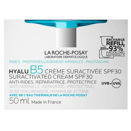 Vasetto da 50 ml di La Roche Posay Hyalu B5 Crema Spf 30 Ricarica Vasetto da 50 ml di La Roche Posay Hyalu B5 Crema Spf 30 Ricarica