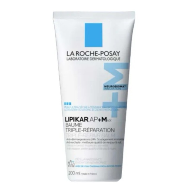 Tubo da 200 ml di La Roche Posay Lipikar Baume AP+ Max Balsamo Nutriente Tubo da 200 ml di La Roche Posay Lipikar Baume AP+ Max Balsamo Nutriente